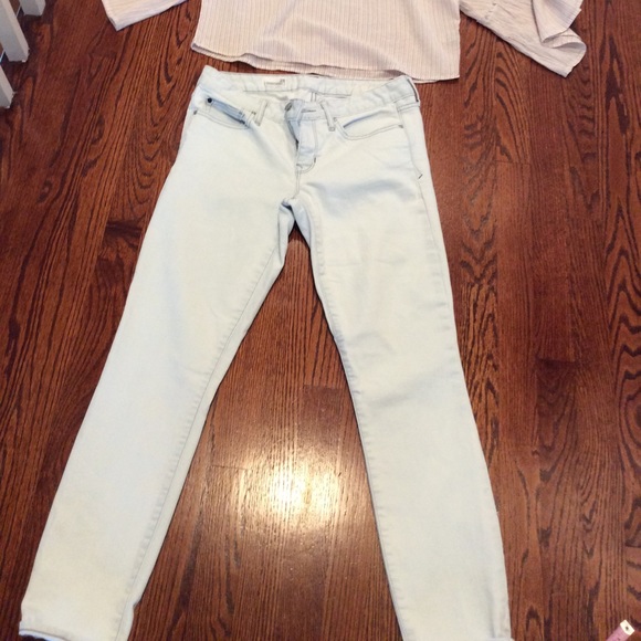 GAP Denim - Gap always skinny Sz 28 light wash denim